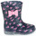 Shoes Girl Wellington boots Be Only LOVANA FLASH Pink / Marine