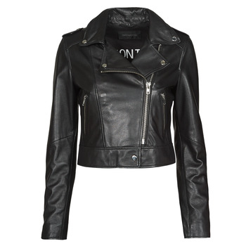 material Women Leather jackets / Imitation leather Oakwood NIKKO Black