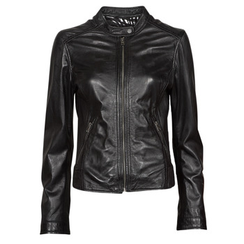 material Women Leather jackets / Imitation leather Oakwood KARINE Black