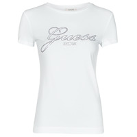 Clothing Women short-sleeved t-shirts Guess SS CN SELINA TEE White