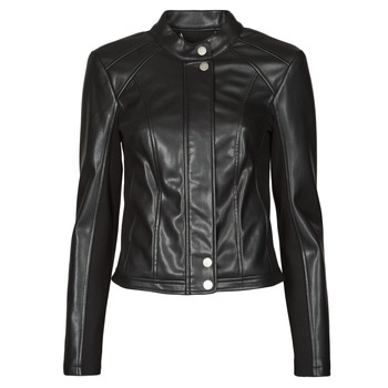 material Women Leather jackets / Imitation leather Guess FIAMMETTA JACKET Black