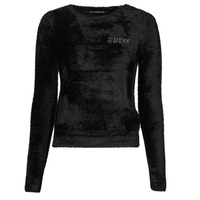 material Women jumpers Guess CANDACE RN LS SWTR Black