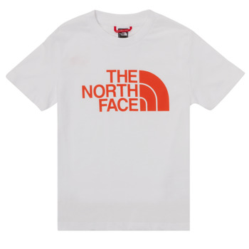material Boy short-sleeved t-shirts The North Face EASY TEE SS White