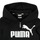 Clothing Boy sweaters Puma ESSENTIAL BIG LOGO FZ HOODIE Black