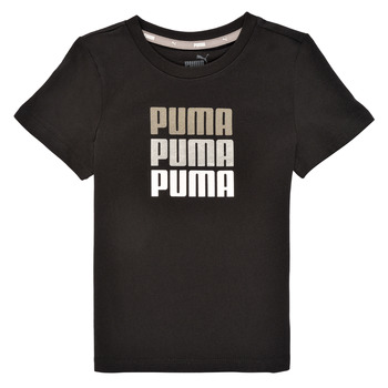 material Girl short-sleeved t-shirts Puma ALPHA TEE Black