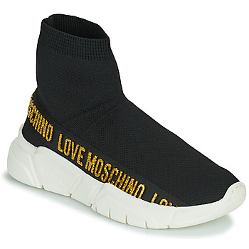 Shoes Women High top trainers Love Moschino JA15633G0D Black