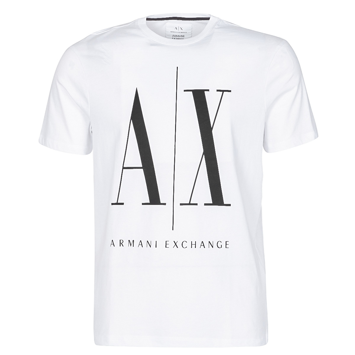 Armani Exchange HULO White - Fast delivery | Spartoo Europe ! - Clothing  short-sleeved t-shirts Men 54,00 €