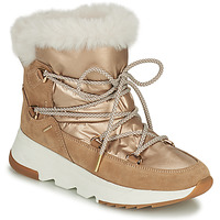 Shoes Women Snow boots Geox FALENA Beige / Gold