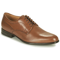 Shoes Men Derby shoes Geox IACOPO Brown