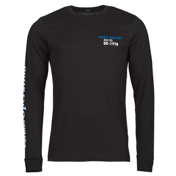 material Men Long sleeved shirts Diesel T-DIEGOS-LS-K25 Black