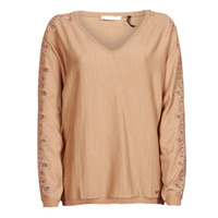 material Women jumpers Les Petites Bombes CELINA Camel