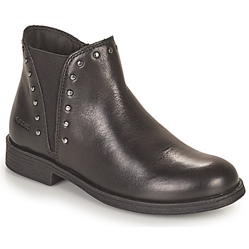 Shoes Girl Mid boots Geox AGATO Black