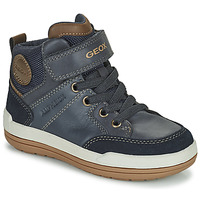 Shoes Boy High top trainers Geox CHARZ ABX Marine