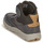 Shoes Boy High top trainers Geox FLEXYPER Marine / Camel