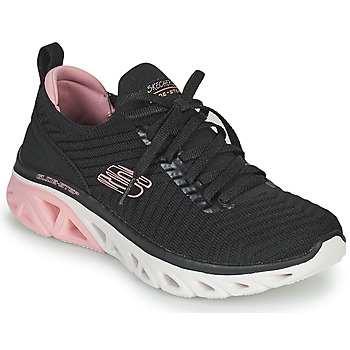 Shoes Women Low top trainers Skechers GLIDE-STEP SPORT Black / Pink