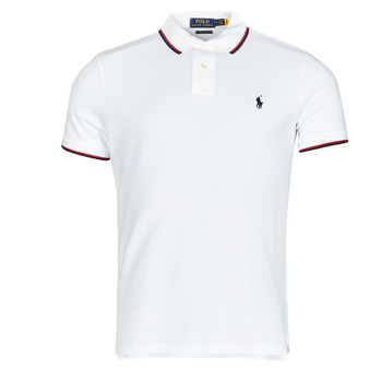 material Men short-sleeved polo shirts Polo Ralph Lauren CALMIRA White