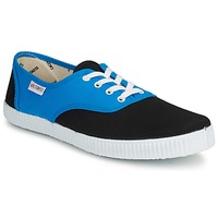 Shoes Low top trainers Victoria INGLESA BICOLOR Blue / Black