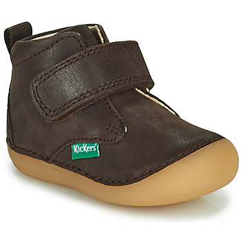 Shoes Boy Mid boots Kickers SABIO Brown