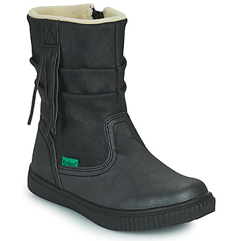 Shoes Girl Mid boots Kickers RUMBY Black