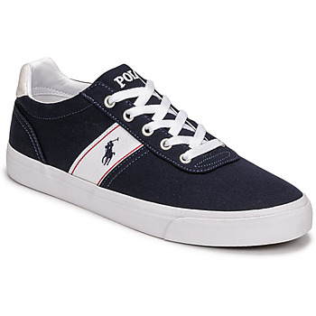 Shoes Men Low top trainers Polo Ralph Lauren HANFORD RECYCLED CANVAS Marine