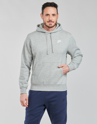 material Men sweaters Nike NIKE SPORTSWEAR CLUB FLEECE Grey / White