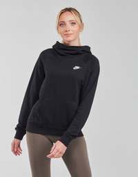 material Women sweaters Nike NIKE SPORTSWEAR ESSENTIAL Black / White