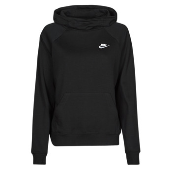 material Women sweaters Nike NIKE SPORTSWEAR ESSENTIAL Black / White