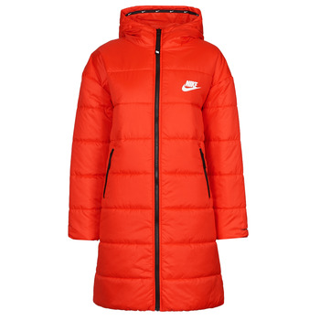 material Women Duffel coats Nike W NSW TF RPL CLASSIC HD PARKA Red / Black / White