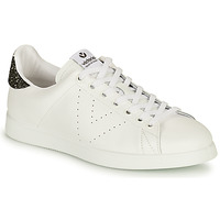 Shoes Women Low top trainers Victoria TENIS PIEL White / Silver