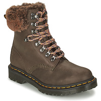 Shoes Women Mid boots Dr. Martens 1460 SERENA COLLAR Brown
