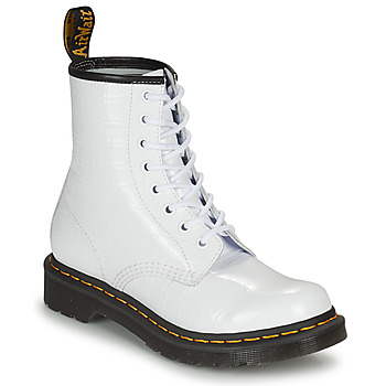 Shoes Women Mid boots Dr Martens 1460 W White