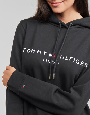 Tommy Hilfiger HERITAGE HILFIGER HOODIE LS Black