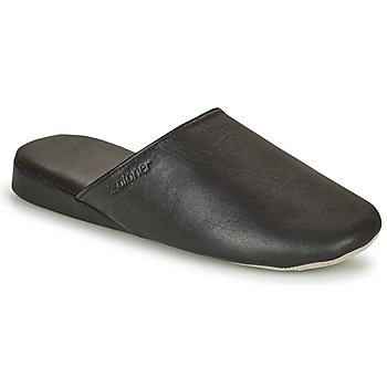 Shoes Men Slippers Isotoner 96607 Black