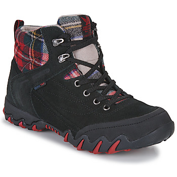 Shoes Women Hiking shoes Allrounder by Mephisto NIGATA TEX Black / Red
