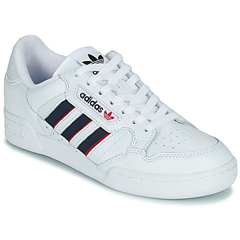 Shoes Low top trainers adidas Originals CONTINENTAL 80 STRI White / Blue / Red
