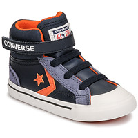 Shoes Children High top trainers Converse PRO BLAZE STRAP LEATHER TWIST HI Blue