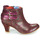 Shoes Women Ankle boots Irregular Choice THINK ABOUT IT Bordeaux