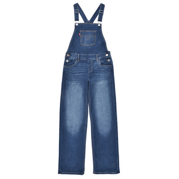 Clothing Girl Jumpsuits / Dungarees Levi's SHOE CUT OVERALL Blue