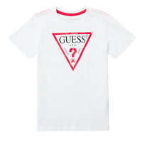 material Boy short-sleeved t-shirts Guess CELAVI White
