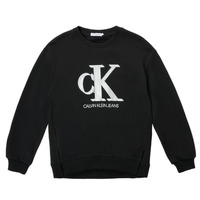 Clothing Girl sweaters Calvin Klein Jeans POLLI Black