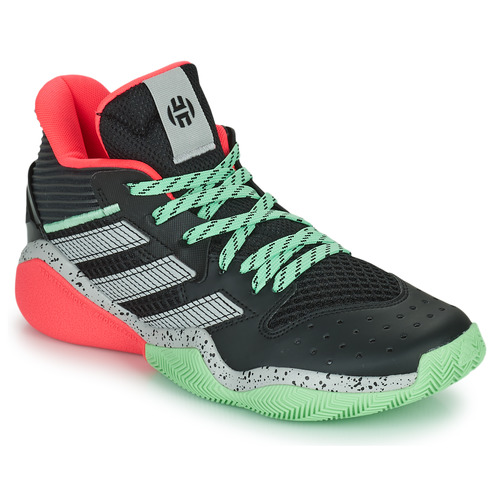 adidas Performance HARDEN STEPBACK Black / Grey / Green - Fast delivery |  Spartoo Europe ! - Shoes Basketball shoes 79,20 €