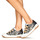 Shoes Women Low top trainers Semerdjian GOETH Black / White / Gold