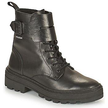 Shoes Women Mid boots Palladium CULT 03 NAP Black