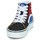 Shoes Boy High top trainers Vans SK8-HI Black / Red / Blue