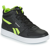 Shoes Children High top trainers Reebok Classic REEBOK ROYAL PRIME Black / Yellow