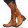 Shoes Women Boots Airstep / A.S.98 SAINTEC HIGH Camel