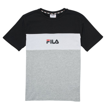 material Girl short-sleeved t-shirts Fila TEKANI Black / Grey