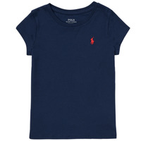 material Girl short-sleeved t-shirts Polo Ralph Lauren NOIVEL Marine