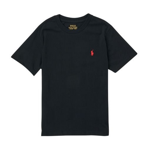 Clothing Children short-sleeved t-shirts Polo Ralph Lauren LILLOW Black