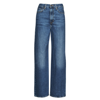 Clothing Women straight jeans Levi's HIGH LOOSE Blue